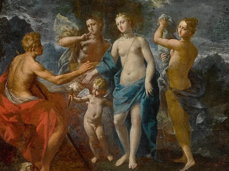 1688-Ercole Graziani - Il giudizio di Paride